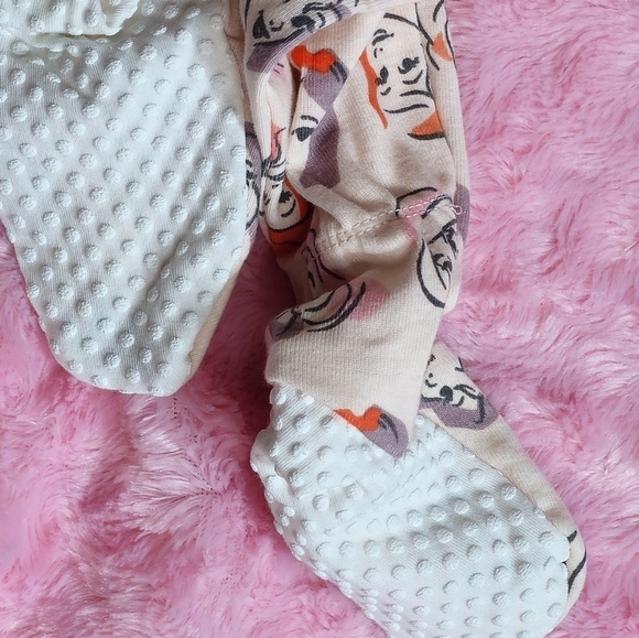 Amazon Essentials Disney Princesses Pink & Orange Onesie Footed Pyjamas Size 3T - Picture 8 of 8